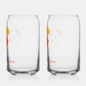 Bright Poppy Trouwcadeau Blikvorm Glas (Links)