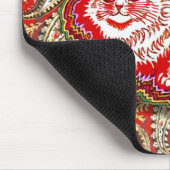 Bright Psychedelic Red Cats beroemd gemaakt door L Muismat (Hoek)