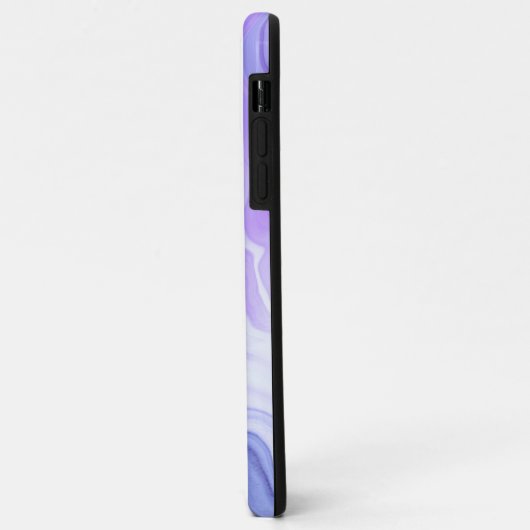 Bright purple marbling Case-Mate iPhone case (Achterkant/links)