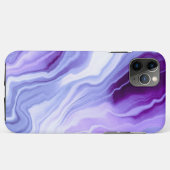 Bright purple marbling Case-Mate iPhone case (Achterkant (horizontaal))