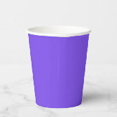 Bright Purple Papieren Bekers (Rechts)