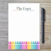 Bright Rainbow Crayons kleuterjuf Post-it® Notes