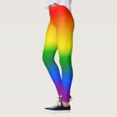 Bright Rainbow Ombre Leggings (Links)