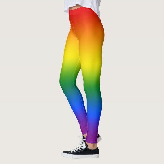 Bright Rainbow Ombre Leggings (Links)