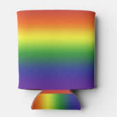 Bright Rainbow Pride Blikjeskoeler (Achterkant)