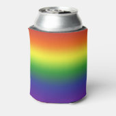 Bright Rainbow Pride Blikjeskoeler (Blikje Achterkant)