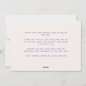 Bright Rainbow Script Gelukkig Nieuwjaar Foto Feestdagenkaart (Achterkant)