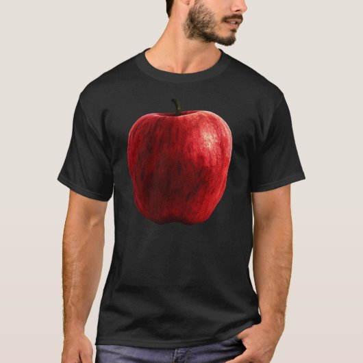 Bright Red Apple T-shirt (Voorkant)