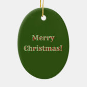 BRIGHT RED CARDINAL IN SNEE/STATE BIRD OHIO KERAMISCH ORNAMENT (Achterkant)