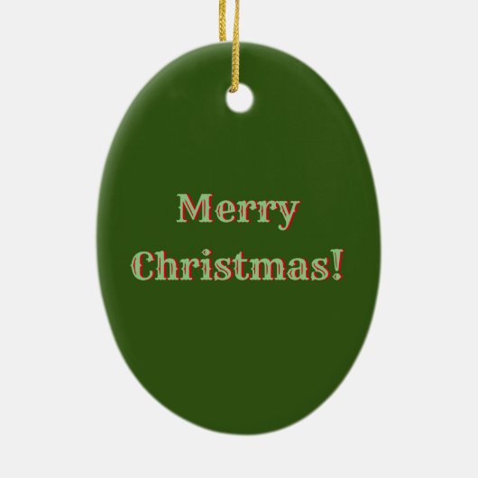 BRIGHT RED CARDINAL IN SNEE/STATE BIRD OHIO KERAMISCH ORNAMENT (Achterkant)