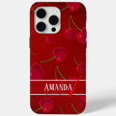 Bright Red Cherries Case-Mate iPhone Case (Achterkant)