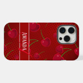 Bright Red Cherries iPhone Hoesje (Achterkant horizontaal)