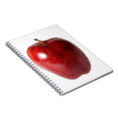 Bright Red Delicious Apple Notitieboek (Rechterzijde)