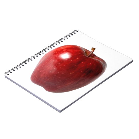 Bright Red Delicious Apple Notitieboek (Linkerzijde)