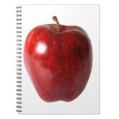 Bright Red Delicious Apple Notitieboek (Voorkant)