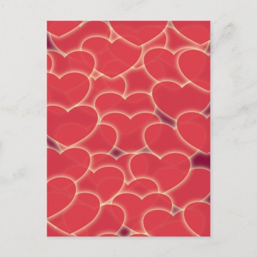 Bright Red Desire Briefkaart (Voorkant)