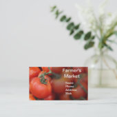 Bright Red Garden Tomaten Visitekaartje (Staand voorkant)