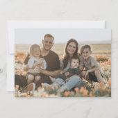 Bright Red Merry Christmas Retro Sterren Platte fo Feestdagenkaart (Achterkant)