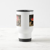 Bright Red Mushroom Travel Mug Reisbeker (Center)