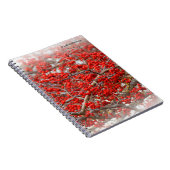 Bright Red Winterberries Holly Tree Berries Notitieboek (Rechterzijde)