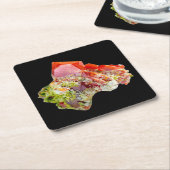 Bright Red Wulfenite Specimen Onderzetter (Schuin)