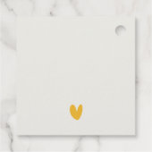 Bright Red Yellow Digger Kinder Any Age Verjaardag Bedankjes Labels (Achterkant)