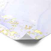 Bright regenboog cocktail party leuk drinken viere poster (Hoek)