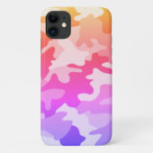 Bright regenboogcamouflage Case-Mate iPhone case (Achterkant)