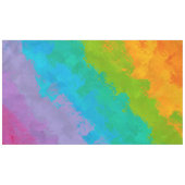 Bright regenboogfeest op feestdag tafelkleed (Voorkant (Horizontaal))