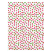 Bright Retro Baubles Ornament Patterned Tablecloth Tafelkleed (Voorkant)