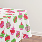 Bright Retro Baubles Ornament Patterned Tablecloth Tafelkleed (Voorbeeld)