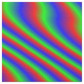 Bright RGB Stof (Close Up)