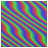 Bright RGB Stof (Swatch)
