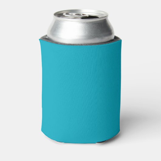 Bright Rich Sky Blue Can Cooler (Blikje Achterkant)