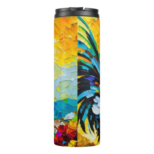 Bright Rooster Thermosbeker (Achterkant)