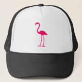 Bright roze flamingo trucker pet (Voorkant)