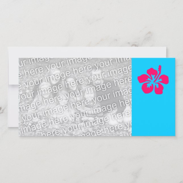 Bright Roze Hibiscus (Voorkant)