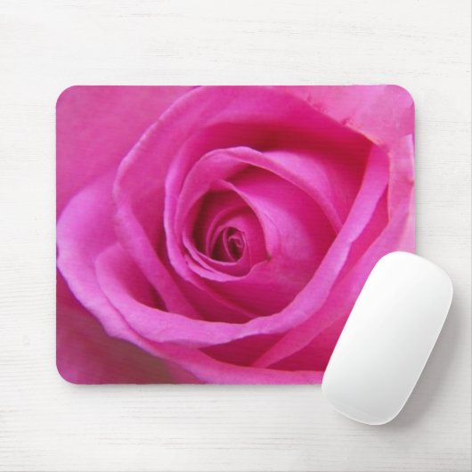 Bright roze Rose Mousepad Muismat (Met muis)