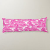 Bright roze spuce lichaamskussen (Achterkant)
