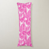 Bright roze spuce lichaamskussen (Voorkant Verticaal)