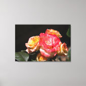 Bright Rozen Bouquet Canvas Afdruk (Voorkant)