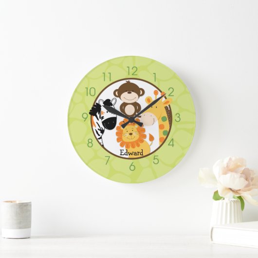 Bright Safari Oerwoud Wall Clcok Grote Klok (Huis)