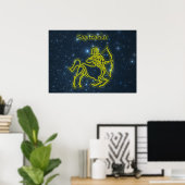 Bright Sagittarius Poster (Thuiskantoor)