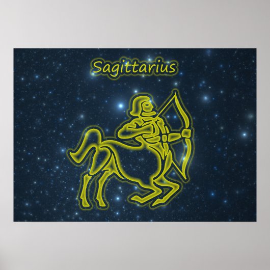 Bright Sagittarius Poster (Voorkant)