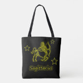 Bright Sagittarius Tote Bag (Achterkant)