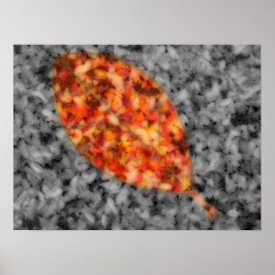 Bright schaduwen afdrukken poster