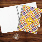 Bright School Geplakt Monogram Geel Planner