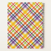 Bright School Geplakt Monogram Geel Planner (Achterkant)