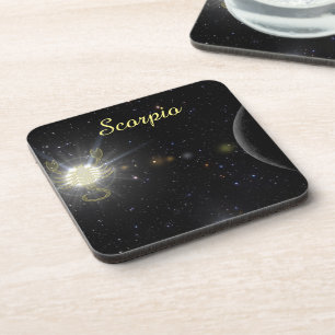 Bright Scorpio Bier Onderzetter