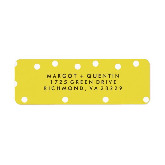 Bright Season Adreslabel Etiket (Voorkant)